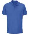 04242 Pegase SOL'S Unisex Pegase Piqué Polo Shirt Royal Blue colour image